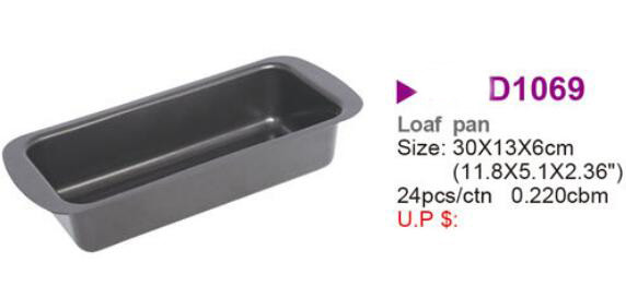 New designed wholesales Promotional Hot Selling Carbon Steel Non stick baking pan bread loaf pans