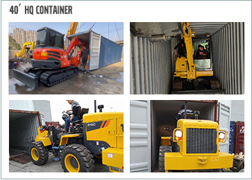 Excavator cabinet delivery method