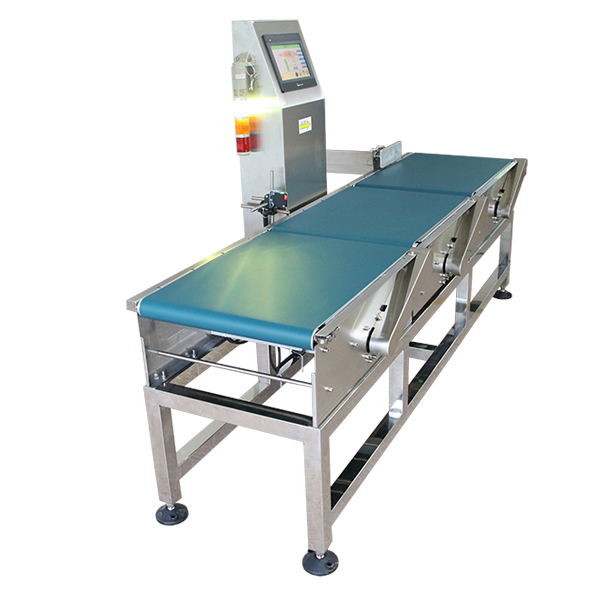 Precision Stainless Still Conveyor Weight Checker For Weighting And Sorting Foods