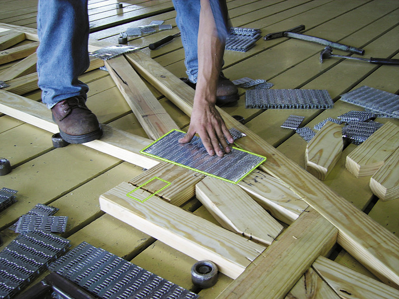4" * 2" Pronged Truss Flat Mending Repair Tie Plate Galvanized steel Height 8mm thick 1mm for Roofing Trusses Timber Connectors