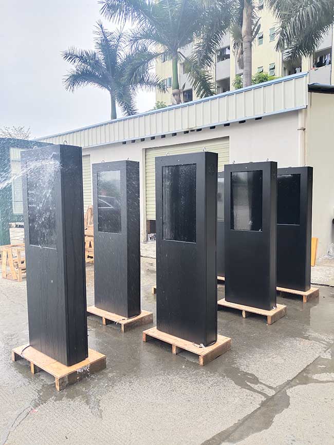 Standing Device Commercial Outdoor Digital Signage Displays Retail Screen Waterproof Outdoor Lcd Advertising Displayer
