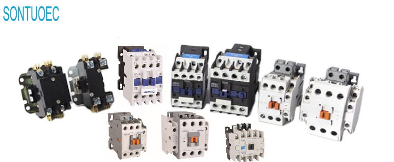 Din Rail PA66 LC1-D Series Silver Contact AC Contactor