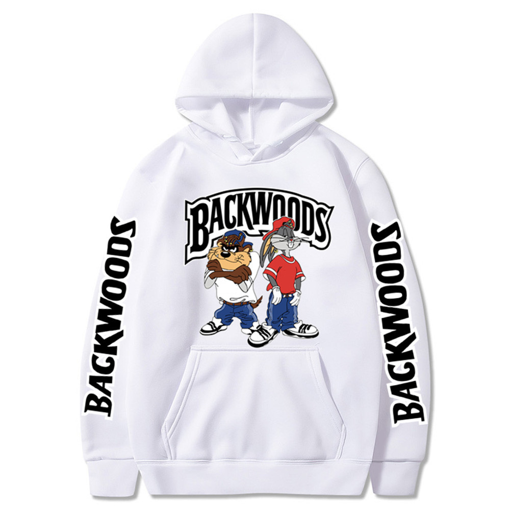 Customized 3d Printed Pullover Sweater Hoodies Backwoods Wool For Unisex