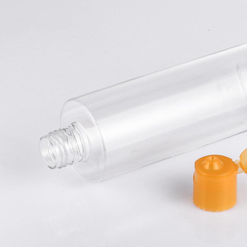Round Shape Plastic Screw Top Bottles With 33mm Cap OEM Available