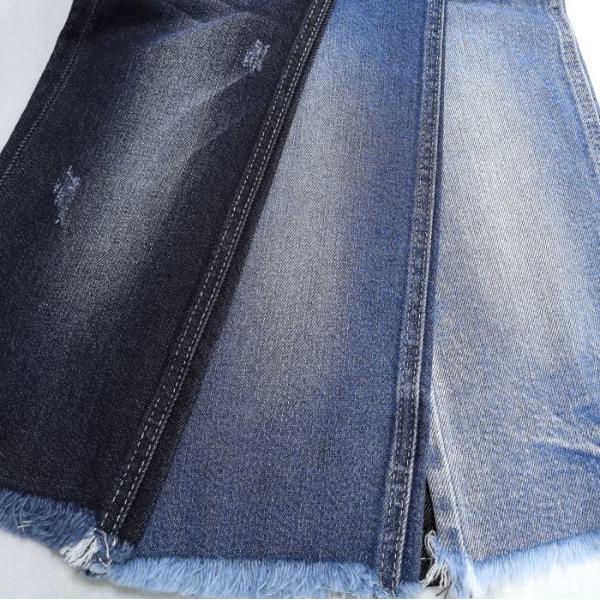 Low Elastic Warp slub Roll Dyed Cotton Spandex Denim Fabric For Lady or Man Jeans
