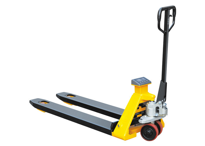 Lead - Acid Battery Hand Pallet Truck 1150mm Fork Length CE Certification