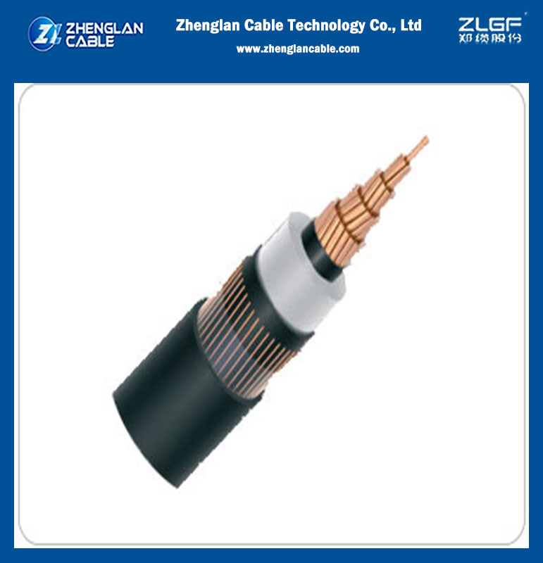 18/30KV Single Core Aluminum Power Cable Unarmored NA2X(S)2Y