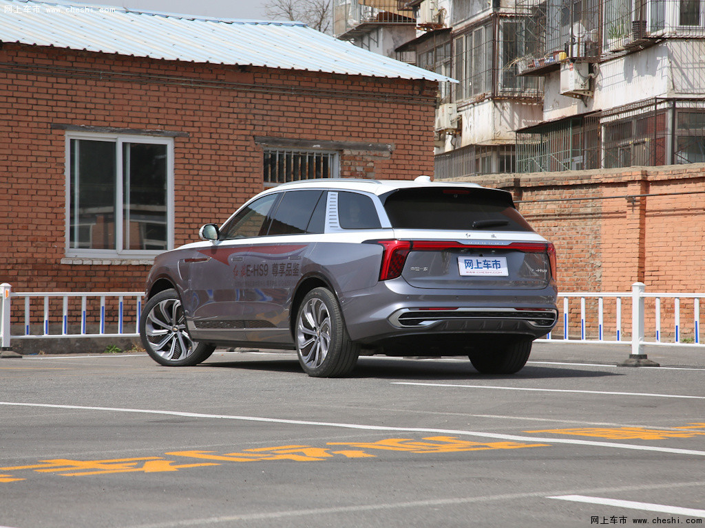 Left Steering EV Luxury Cars SUV Hongqi E-HS9 High Speed Electric 5 Door Cars
