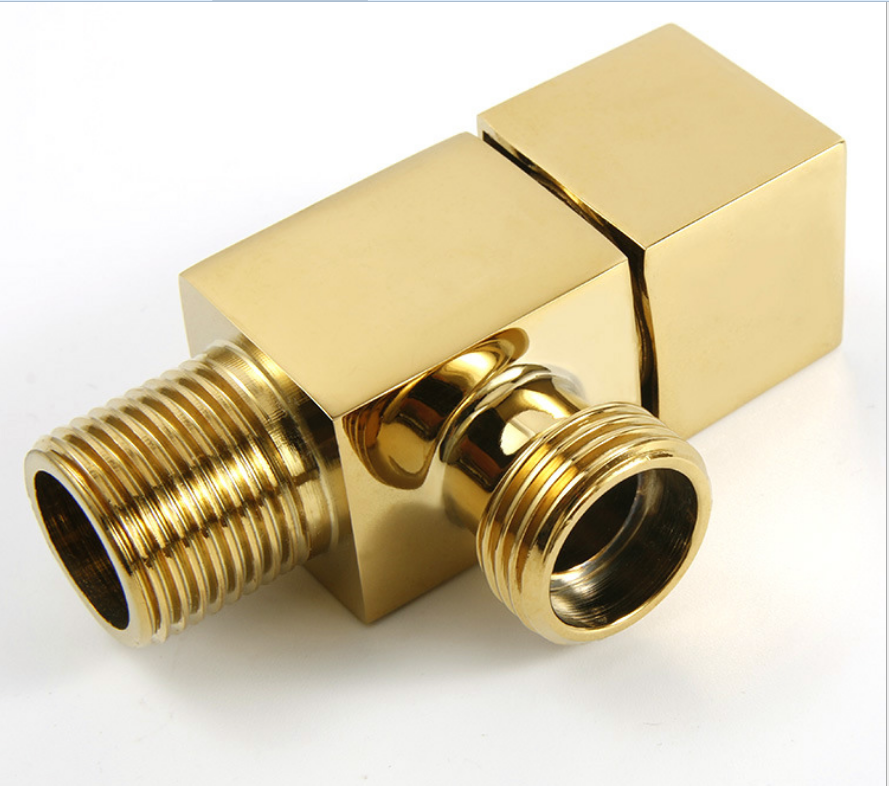 Manual Oem 1/2inch Brass Angle Valve With Zinc Alloy Handle