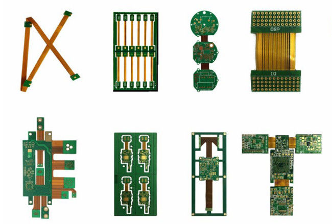 4 Layer Rigid Flexible Pcb For Led Strip Amplifier Hasl Flash Game