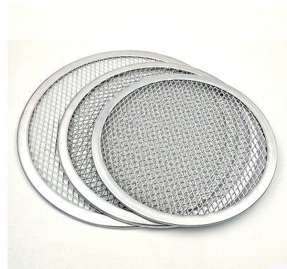 Food Grade Wire Mesh Filter Disc , Stainless Steel / Aluminum Pizza Screen