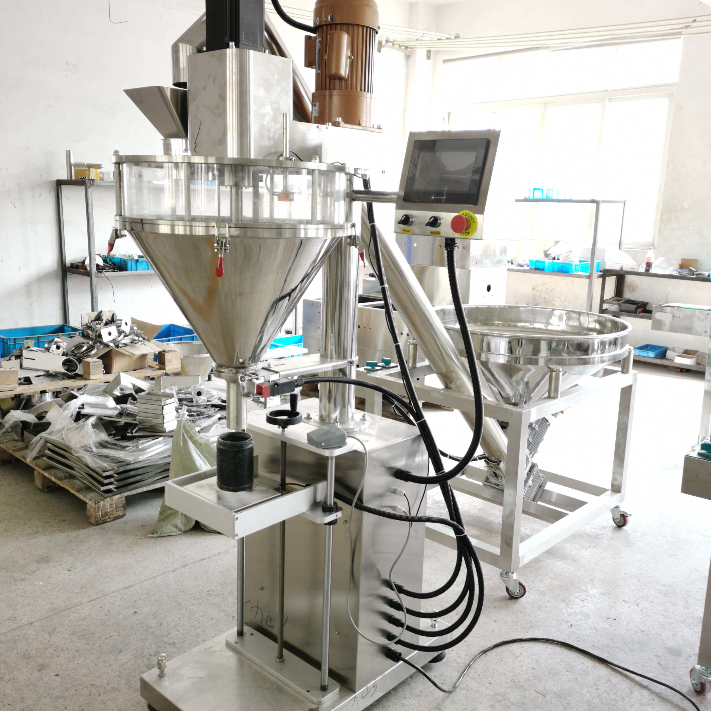 Semi-Automatic New Choice Of High-Efficiency Powder Filling Machine Accurate Measurement And Flexible Operation To Help Upgrade The Powder Packaging