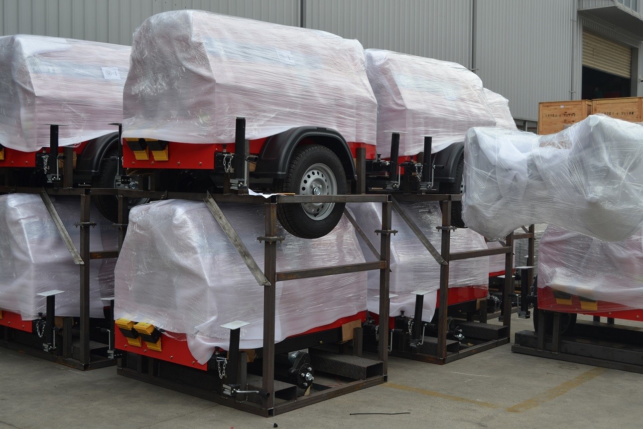 Portable Diesel Generator Lighting Tower With 4x350W LED Light Towers