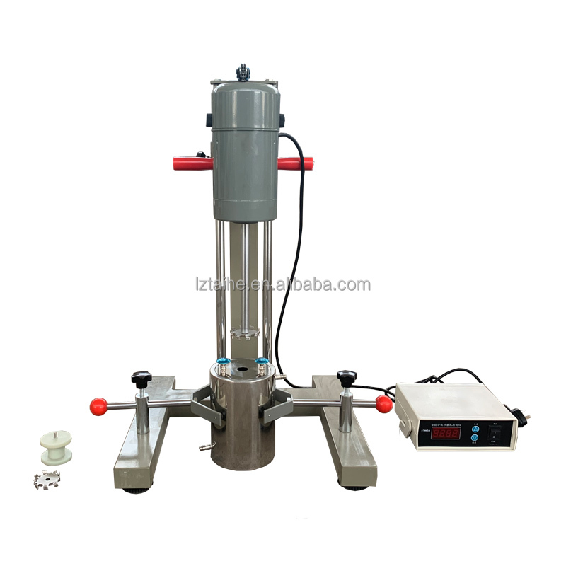 1500W Manual Lift Liquid Lab High Speed Disperser Machine For Liquid