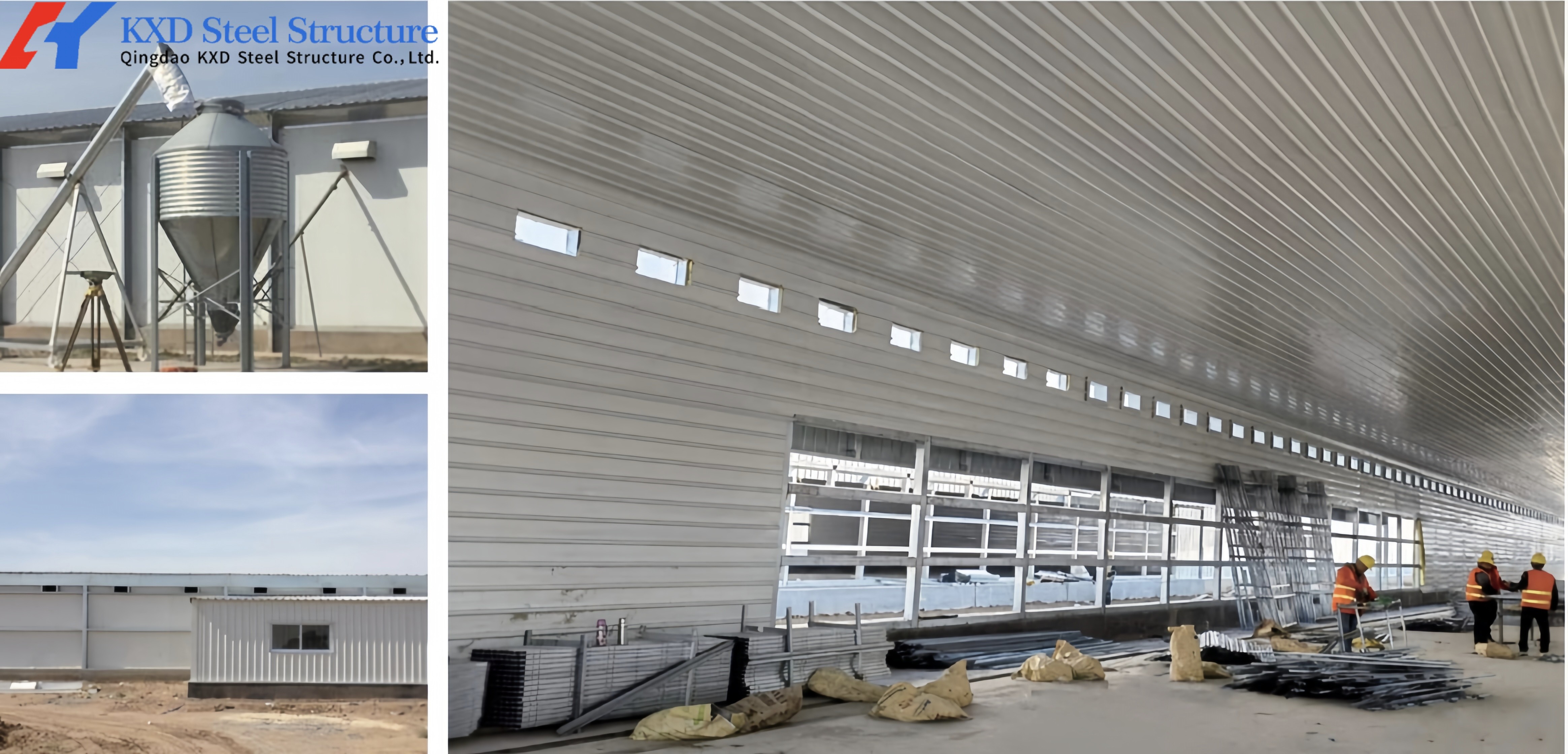 KXD Broiler Poultry Equipment Automatic Poultry Farm Plastic Slatted Flooring