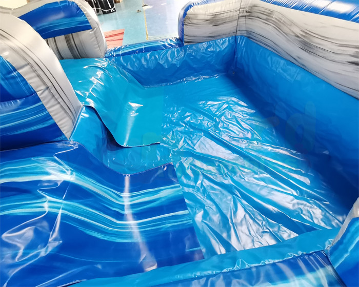 18OZ PVC Outdoor Inflatable Water Slides Kids Jumping Bouncer