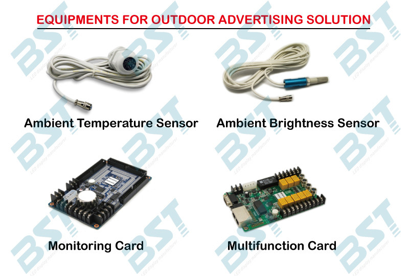 P6 Full Color Large Outdoor Advertising LED Display Video High Resolution