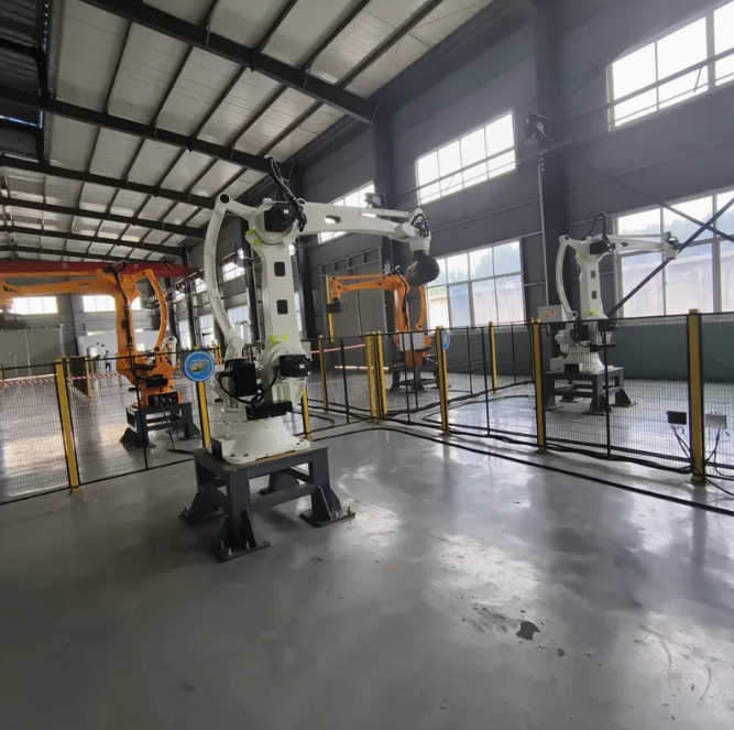 Dry Powder Palletizing Robot Arm 3kW 380V Automatic Palletizing System