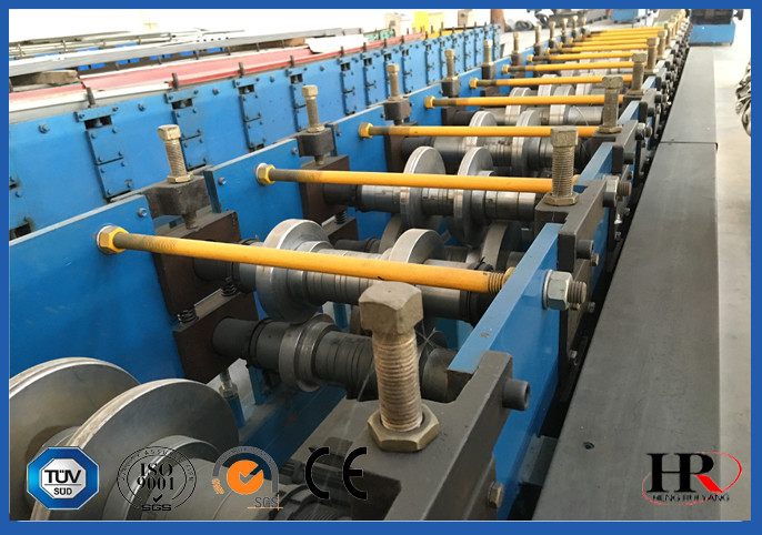 Metal C shape Purlin Roll Forming Machine Anti-rust Roller Long Life