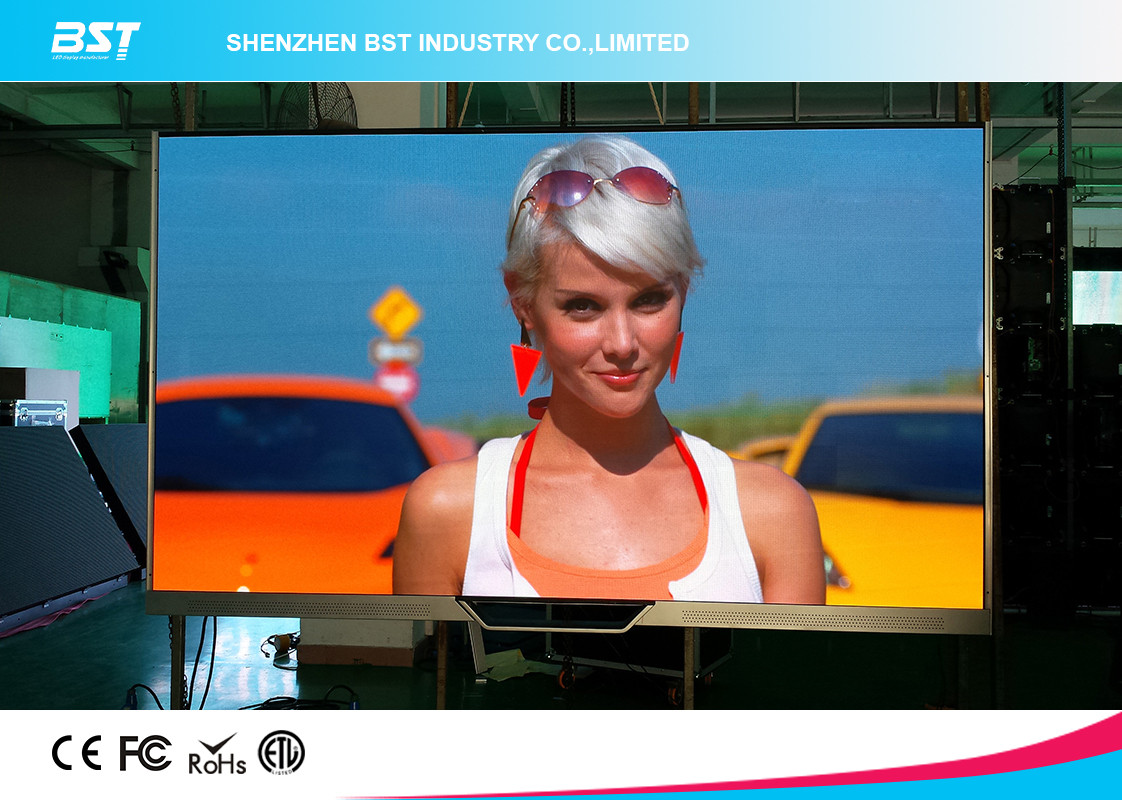 Ultral HD P1.6 SMD1010 Indoor Advertising Led Display For Tv Studio / Trade Show