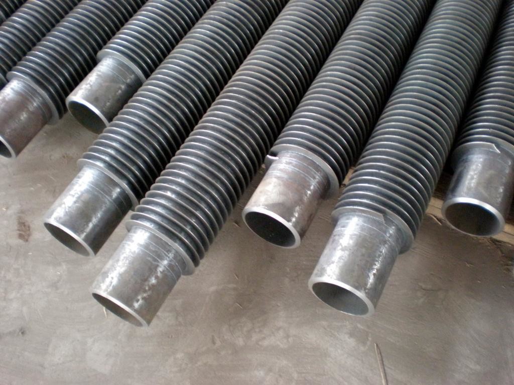 Spiral Fin Tubes With Reduced Pressure Drop And Increased Stiffness For Improved Safety