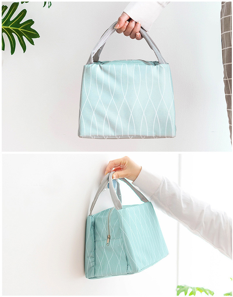 Stylish Polyester Cooler Tote Women Insulated Lunch Cooler Bags