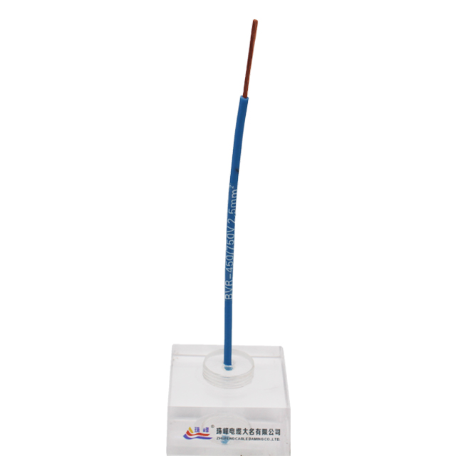 PVC Insulated Copper Core Single Flexible Wire Cable for Low Voltage Installations
