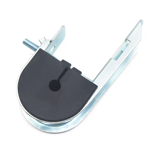 Outlet FTTH Figure 8 Cables J-hook Cable Clamp for 10-15mm ADSS Cables 4KN Break Load