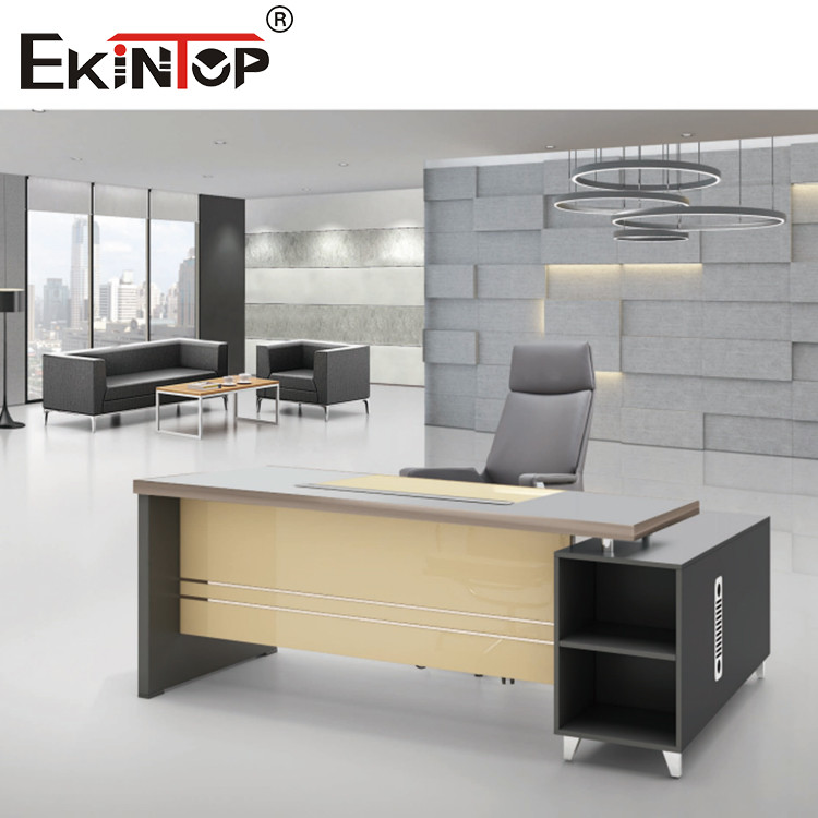 glass computer desk