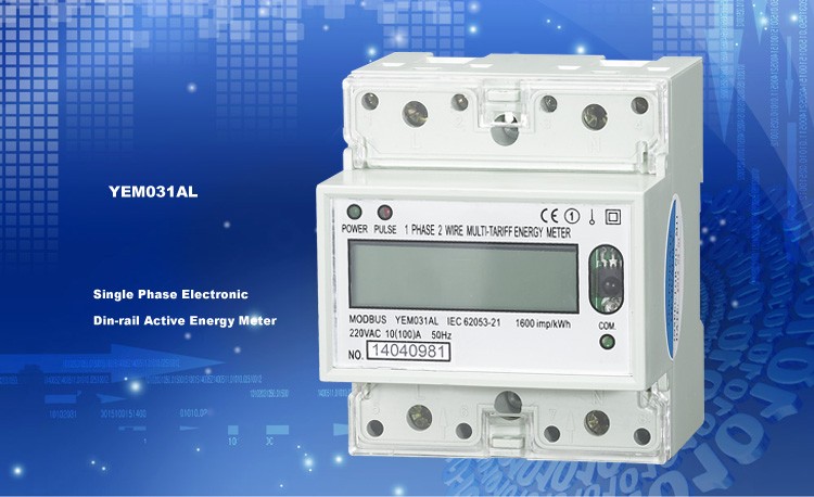 Factory Directly Smart Digital Single Phase Multi Tariff Watt Energy Meter