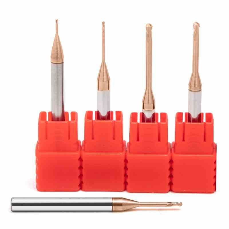 High Precision CNC Milling Cutter Long Neck Ball End Mill Bit