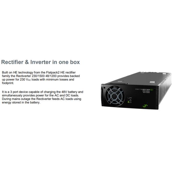 Eltek Rectifier Inverter In One Box HE 48V 230/1500VA 48/1200 241123.100 241123.101