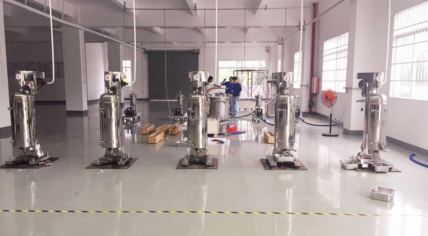 ZONELINK tubular avocado oil centrifuge separator producer