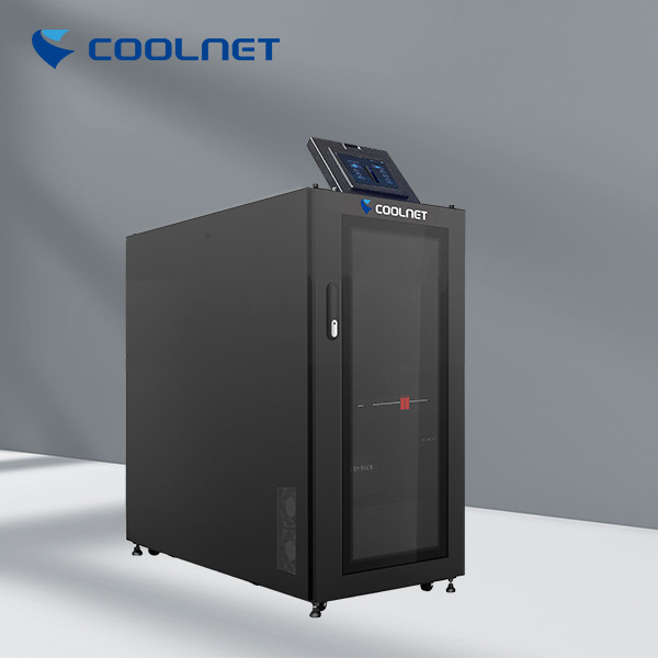 Buy cheap Cabinet Micro Data Center With Rack Mounted Precision Air Conditioner product
