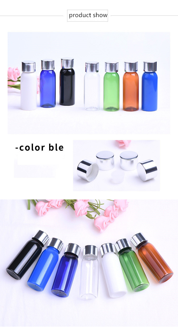 Cosmetic Packing Empty Plastic Bottle Pet Pp Material Small Capacity 30ml