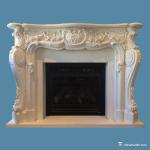 China marble Natural stone Custom Indoor Decor Marble Fire Surrounds For Gas