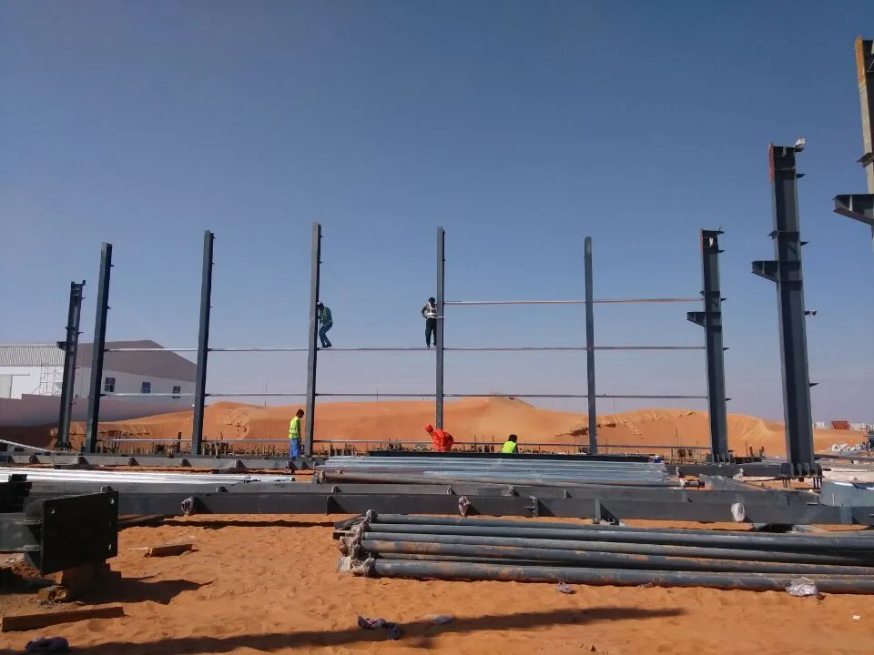 Prefabricated Metal Industrial Customization Light Steel Structure Fabrication Workshop