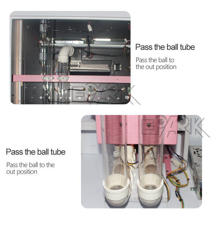 Fiberglass Plastic 300W Candy Mama Lottery Game Machine