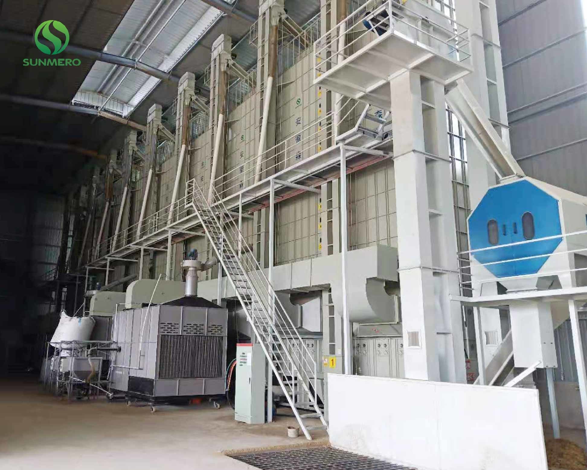Automatic Multipurpose Mechanical Dryer For Corn 22 Tons / Batch