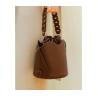Buy cheap Bucket Bag Womens Leather Bag Retro Style Bag Female Handbag Simple All-Match from wholesalers