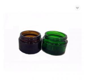 China cream jar comestic 30ml  Clear, Amber,  Cobalt,  blue, Green color on sale