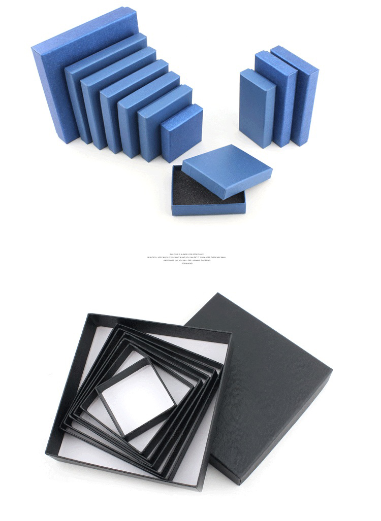 OEM Watch Earring Packaging Cardboard Bracelet Box Custom Paper Jewelry Boxes