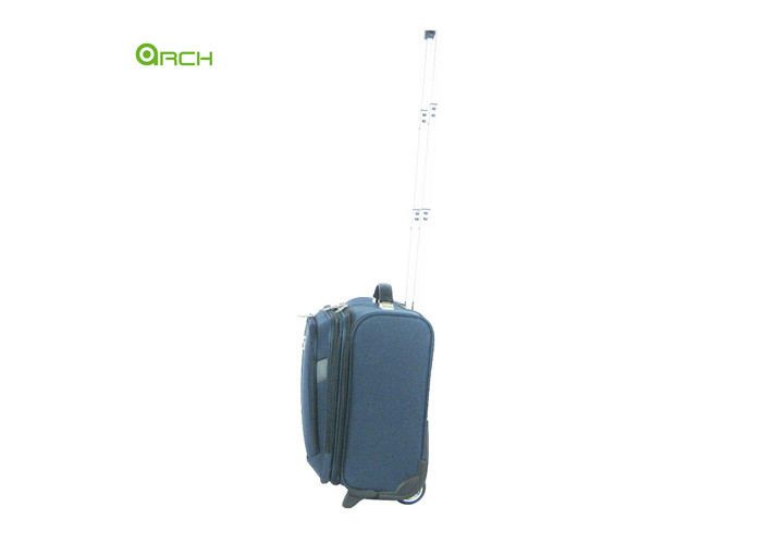 600D Polyester Trolley Laptop Bag With Skate Wheels