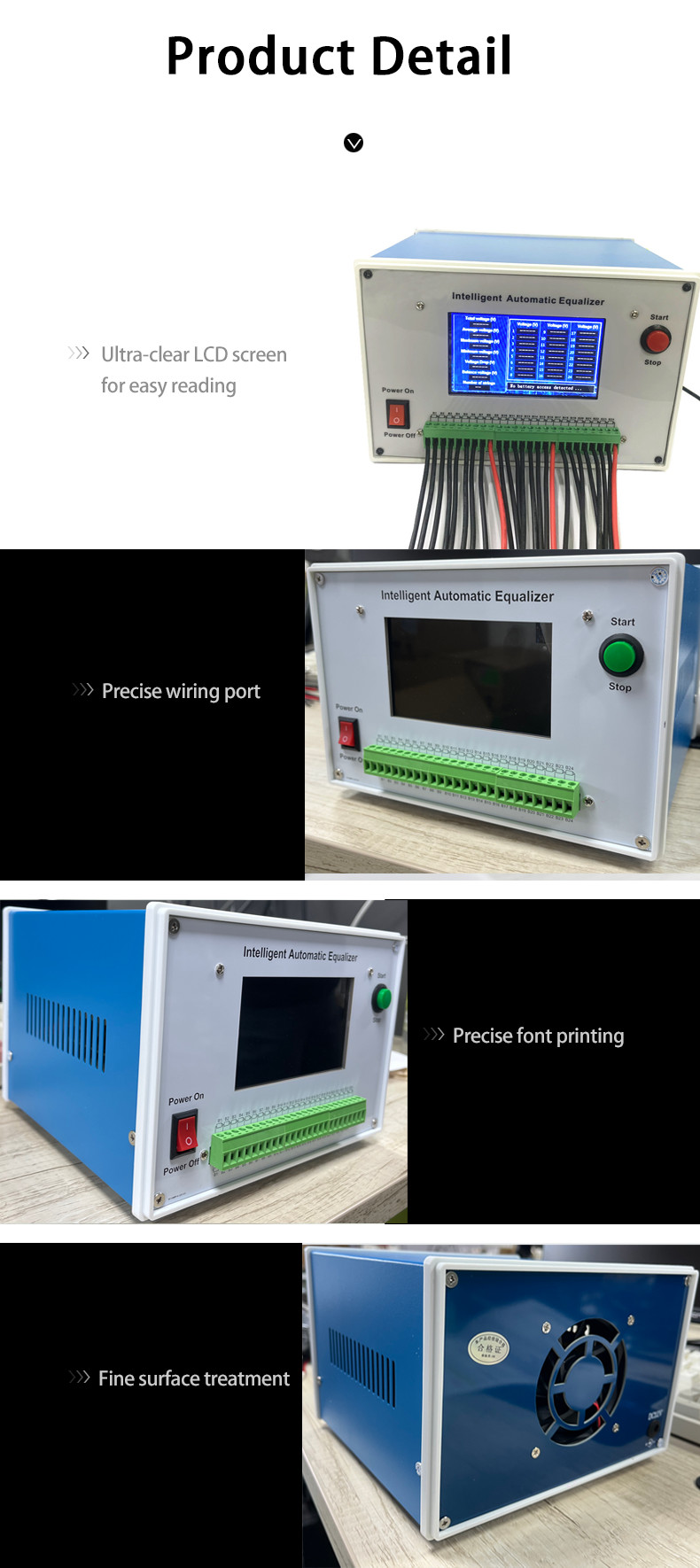 Lifepo4 Battery Repair Machine 2-24S 4A Lithium Battery Full Automatic Discharge Balancer