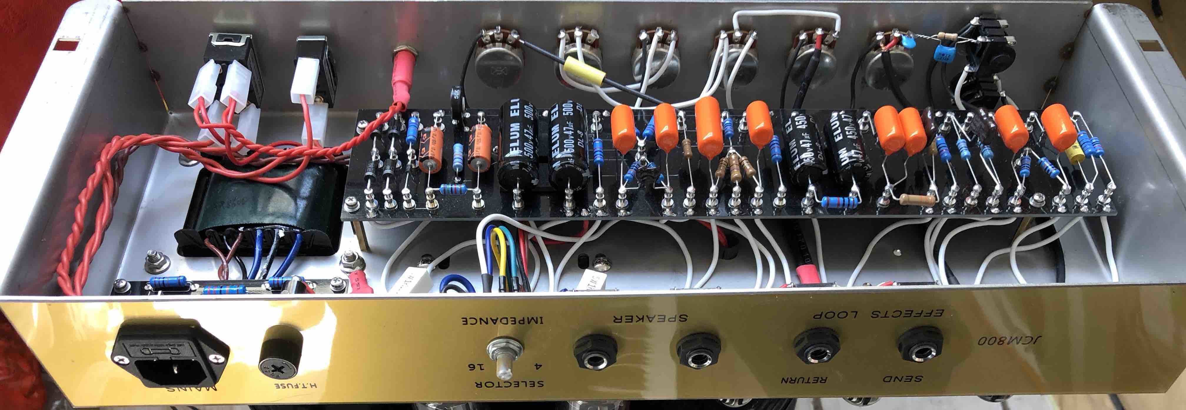 Custom PlexiTone JCM800 1987 1959 Handwired Guitar Amplifier Head from Grand 50W