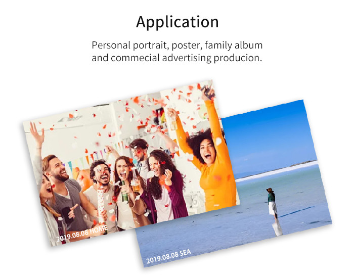 A4 Glossy Minilab Photo Paper 240gsm Resin Coating for Wedding photography
