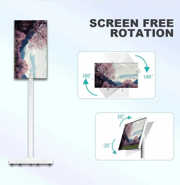 32" Smart Standbyme Screen 1080p Portable Monitor With Incell Touch Android OS
