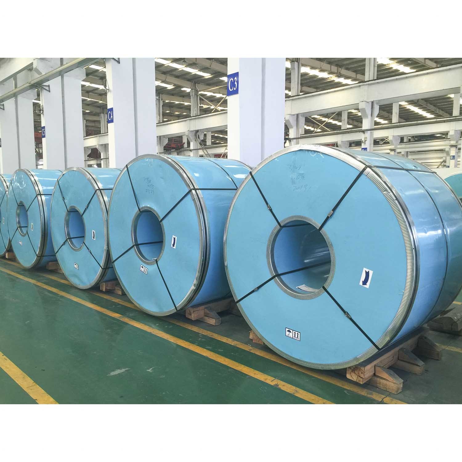 AISI 430 Cold Rolled SUS430 1.4016 Stainless Steel Coil Strip With PVC Film 2B BA Surface