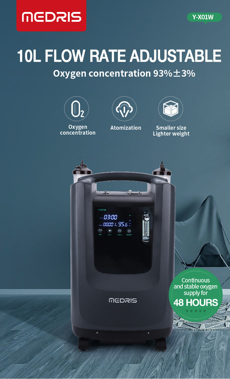 Electric 10 Liter Oxygen Concentrator Medical Oxygen Generator For The Elderly Children