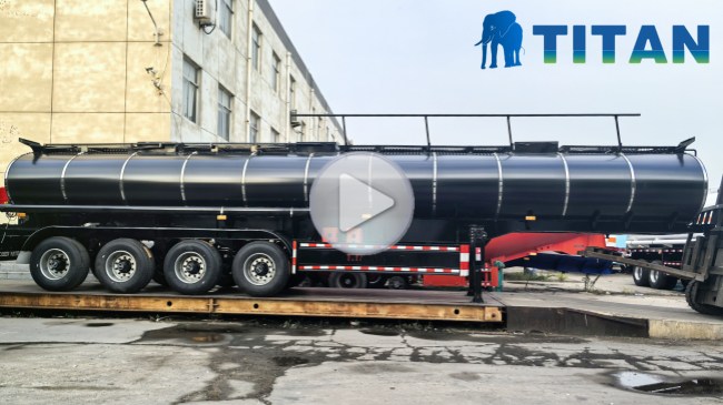 TITAN 38CBM Liquid Asphalt Tanker Trailers for Sale  Asphalt Tank Trailer